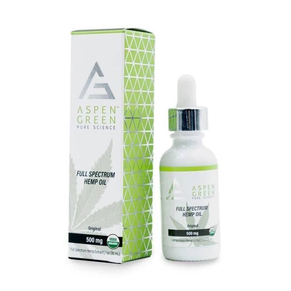 aspen green full spectrum hemp oil