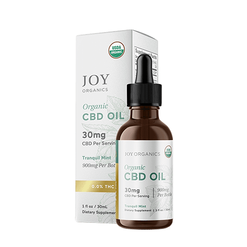 Joy Organics broad spectrum Tranquil Mint CBD Tincture