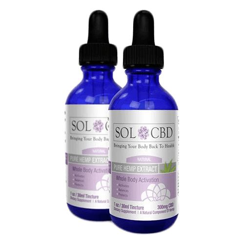 SOL CBD oil tinctures